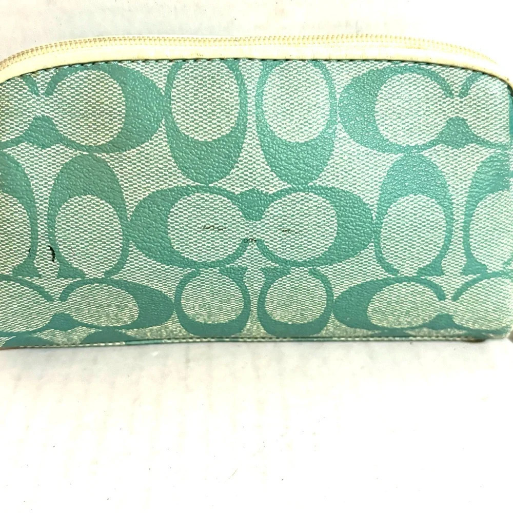 Coach Cc Signature Print Canvas Wallet - image 2